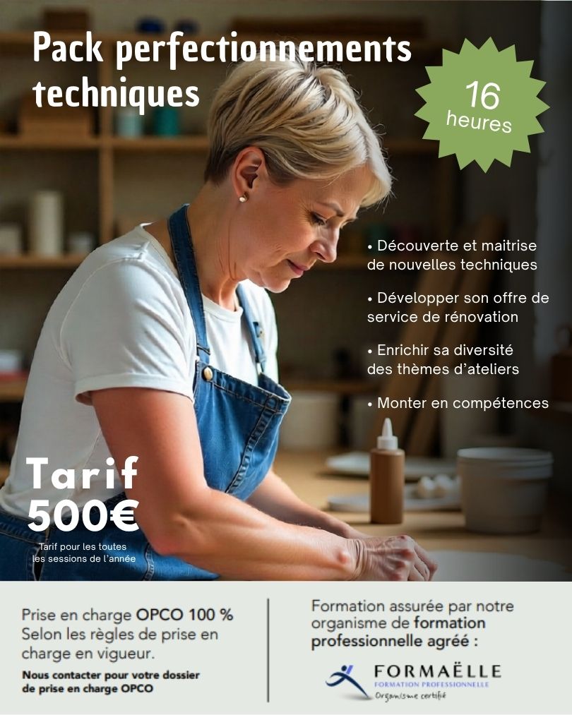 Pack perfectionnements techniques - Les formations Formaëlle